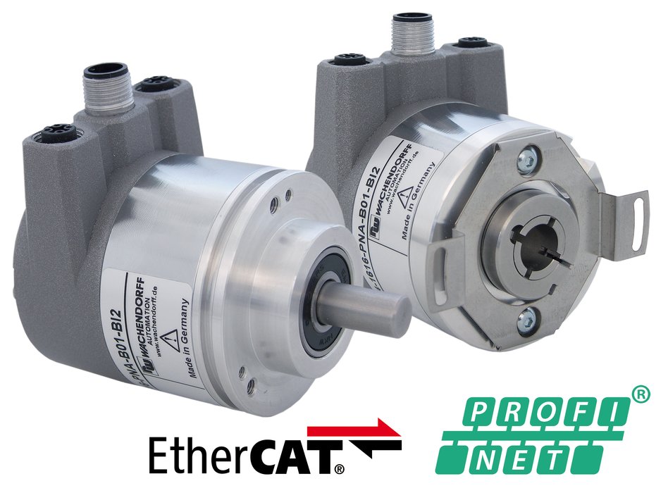 Fastest and most compact PROFINET / EtherCAT encoder in the world